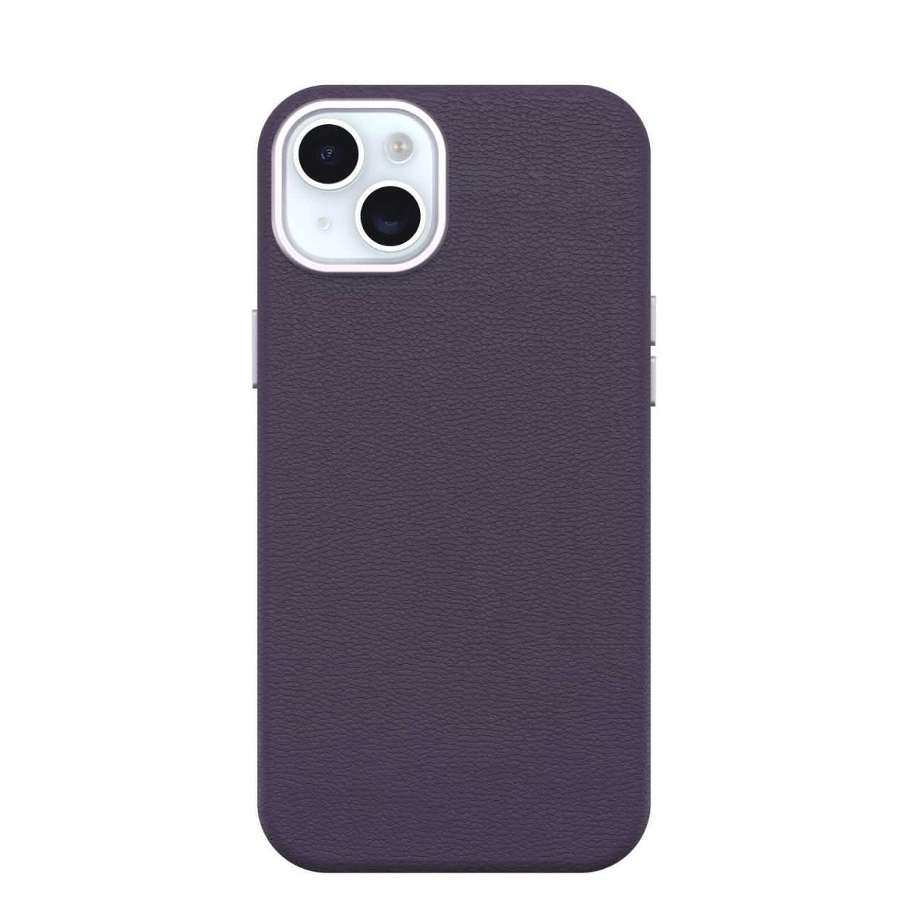 0840304765409 - Symmetry Cactus Leather Apple iPhone 15 Plus 14 Plus Plum Luxe - purple