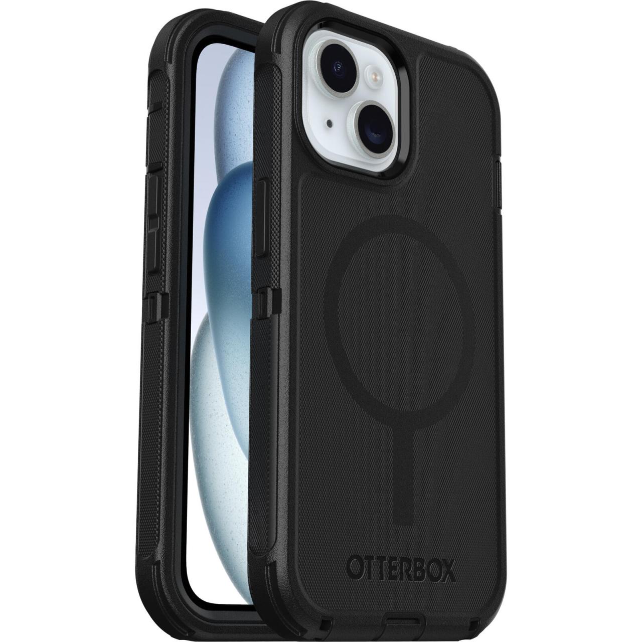 0840304783724 - OtterBox Defender MagSafe für das iPhone 15 iPhone 14 iPhone 13 - Black