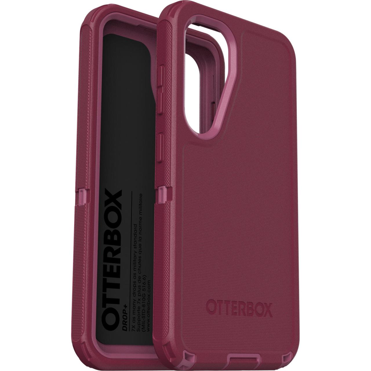 0840304788507 - Defender Schutzhülle für Samsung Galaxy S25 Foxberry - pink