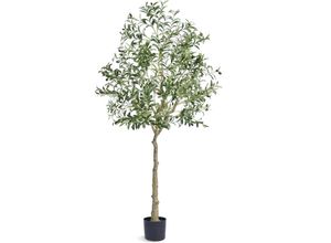 0840349961545 - Vevor - Olivenbaum Künstlich 81x81x179cm Kunstpflanze pe Künstliche Pflanzen Fake Plastikpflanzen im Topf Kunstblume Geruchslos wasserdicht Ideal zur 0840349961545 - Vevor - Olivenbaum Künstlich 81x81x179cm Kunstpflanze pe Künstliche Pflanzen Fake Plastikpflanzen im Topf Kunstblume Geruchslos wasserdicht Ideal zur