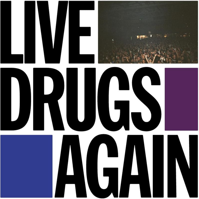 0840381600426 - Live Drugs again LP multicolor