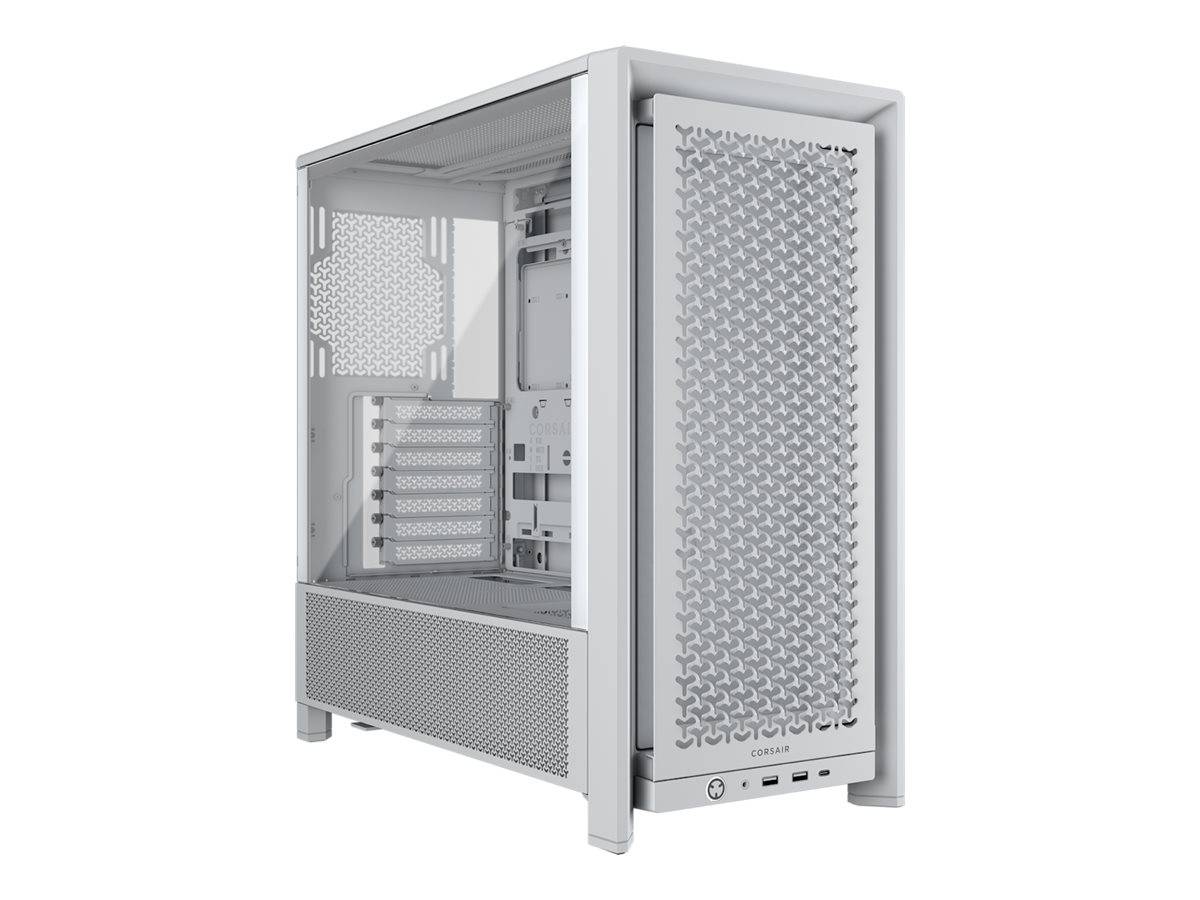 0840440485568 - CORSAIR Geh Midi FRAME 4000D Mid-Tower White 0840440485568 - CORSAIR Geh Midi FRAME 4000D Mid-Tower White
