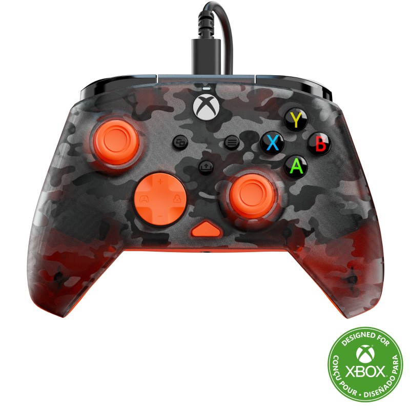 0840454400038 - TBC-2001-95 Gamepads Rematch Core Wire XB Ghost Camo Black & Orange TBC-2001-95 0840454400038