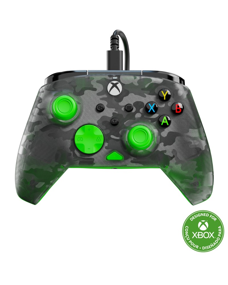 0840454400045 - TBC-2001-55 Gamepads Rematch Core Wire XB Ghost Camo Black & Green TBC-2001-55 0840454400045