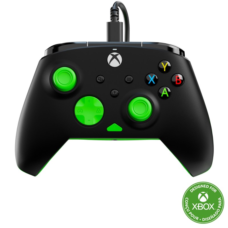 0840454400182 - TBC-2003-55 Gamepads Rematch Core Wire XB Black & Green TBC-2003-55 0840454400182