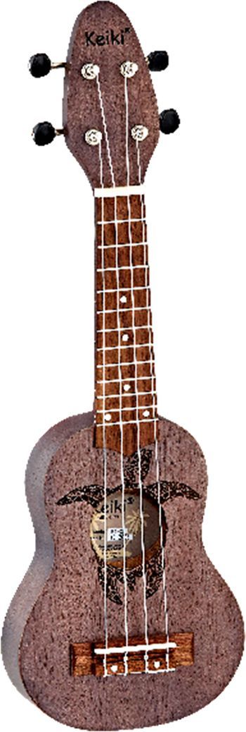 0840553027846 - ORTEGA K1-CO KEIKI Ukulele 4 String Sopranino Coal