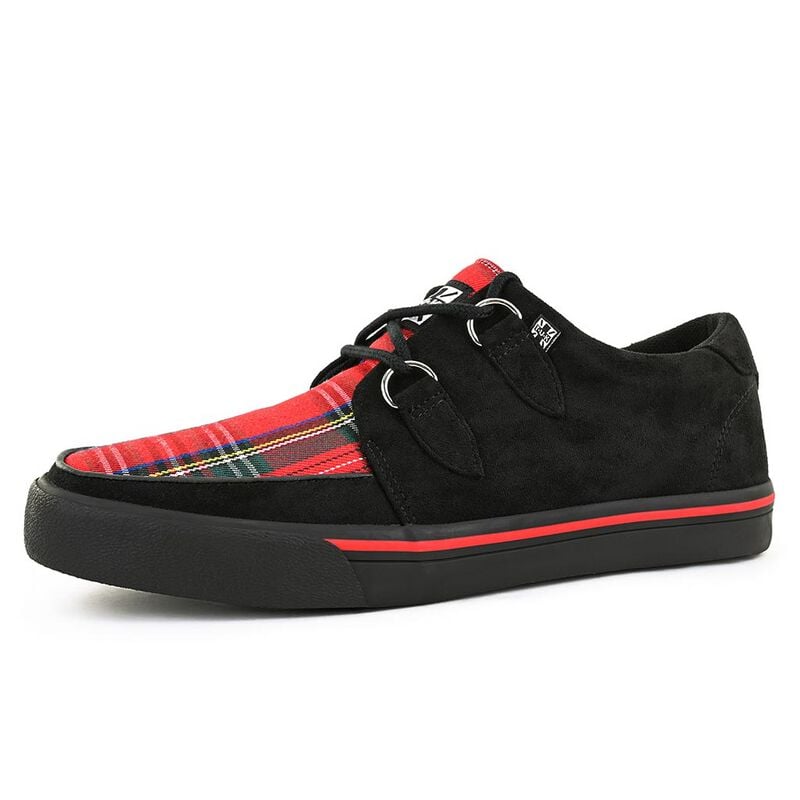 0840559117046 - Creeper Sneaker Creepers schwarz rot in EU41