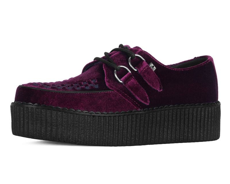 0840559118142 - Viba High Creeper Creepers burgund in EU38