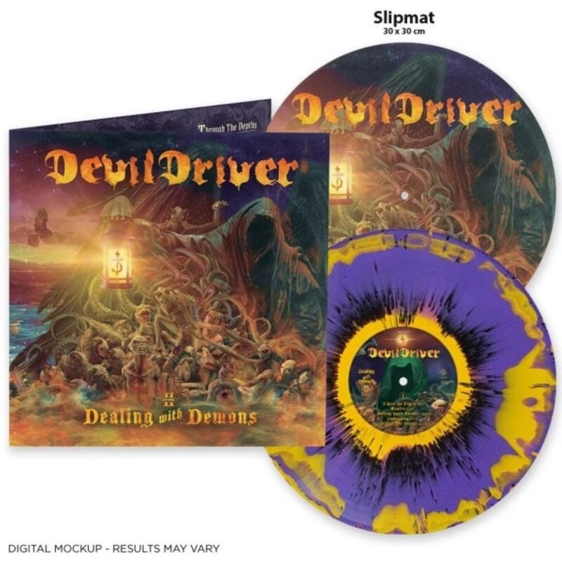 0840588176403 - DevilDriver Dealing With Demons Vol II (Die Hard Edition) LP multicolor