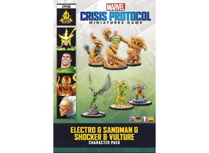 0841333124960 - Marvel Crisis Protocol Electro Sandman Shocker & Vulture