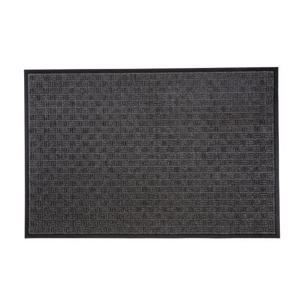 0841776193202 - Ribmat EDEMFLRU0009 60x90cm charcoal 0841776193202 Floortex