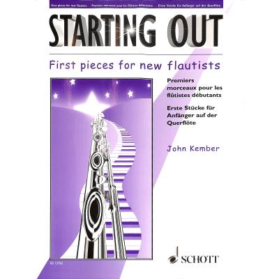 0841886000513 - Starting out - first pieces for new flautists