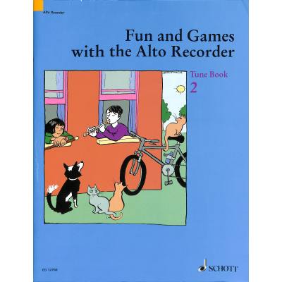 0841886001916 - Fun + games with the alto recorder 2 - Spielbuch