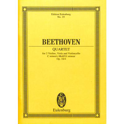 0841886003965 - Quartett c-moll op 18 4