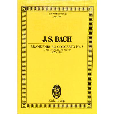 0841886005037 - Brandenburgisches Konzert 5 D-Dur BWV 1050
