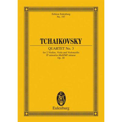 0841886006089 - Quartett 3 es-moll op 30