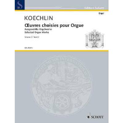 0841886006874 - Oeuvres choisies pour orgue 2