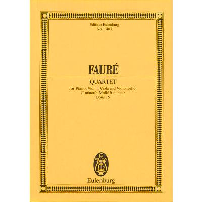 0841886007055 - Quartett 1 c-moll op 15