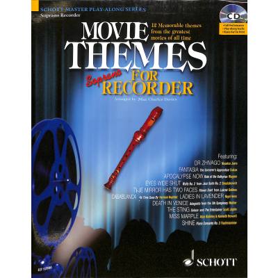 0841886007277 - Movie themes for recorder