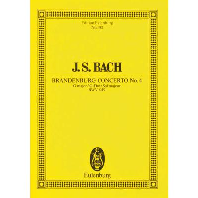 0841886016309 - Brandenburgisches Konzert 4 G-Dur BWV 1049