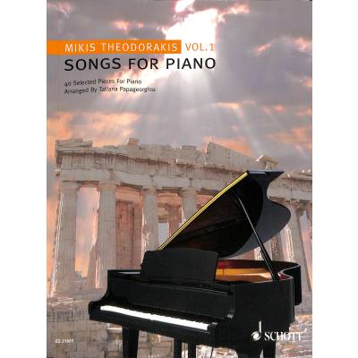 0841886016491 - Songs for piano 1