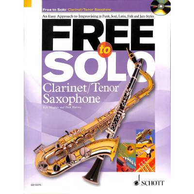 0841886016545 - Free to solo - clarinet   tenor saxophone