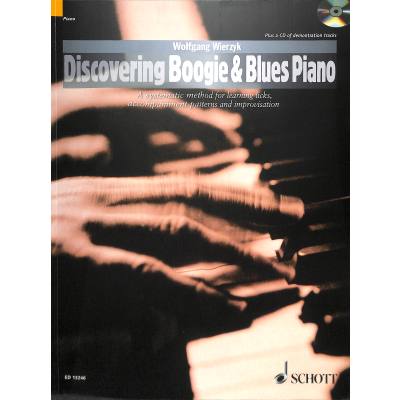 0841886017023 - Discovering Boogie + Blues piano