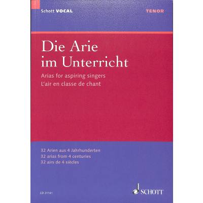 0841886017122 - Die Arie im Unterricht | 27 Arien aus 4 Jahrhunderten