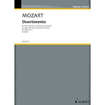 0841886019287 - Divertimento 1 B-Dur KV 439b