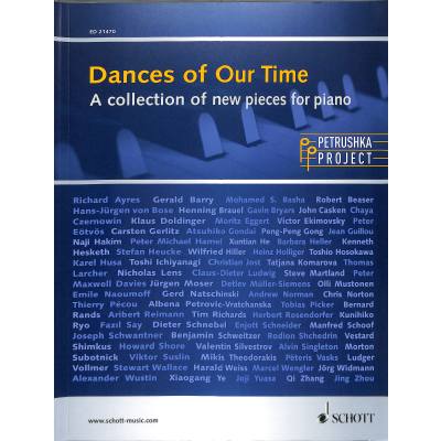 0841886019683 - Dances of our time | A collection of new pieces for piano