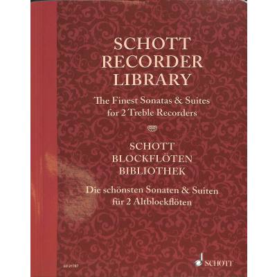 0841886021617 - Schott Blockflöten Bibliothek | Schott recorder library