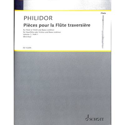 0841886022829 - Pieces pour la flute traversiere 1