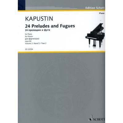 0841886023895 - 24 Preludes + Fugues op 82 Bd 2 (Nr 13-24)