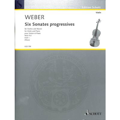 0841886024021 - 6 Sonates progressives | 6 Sonaten