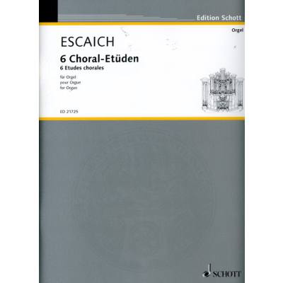 0841886027169 - 6 Choral Etüden