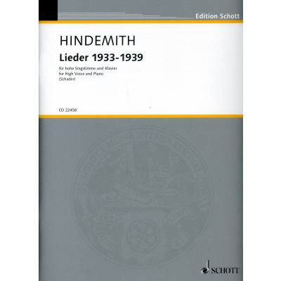 0841886028135 - Lieder 1933-1939