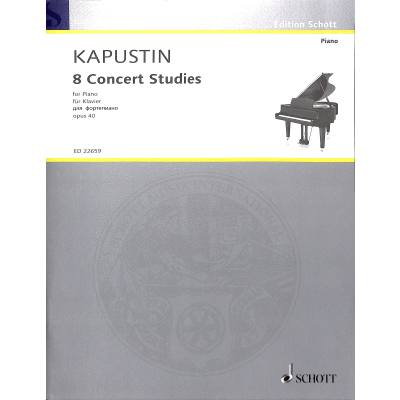 0841886029149 - 8 Concert studies op 40