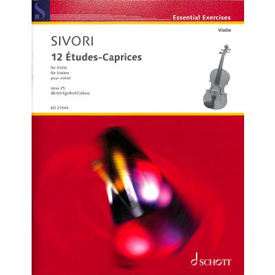 0841886029705 - 12 Etudes Caprices op 25