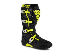 0841921745287 - Crossstiefel Factory Ride Schwarz-HiVis US 8 (EU 41)