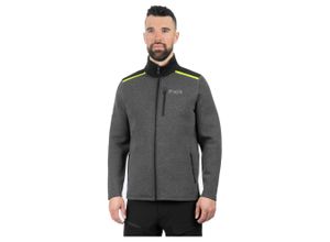 0841921866135 - Pullover Altitude Tech Zip-Up Half Zip Asphalt-Hi-Vis