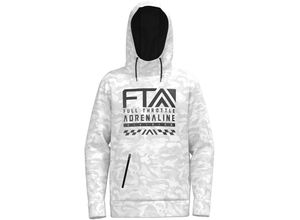 0841921891410 - Hoodie FTA Stylz Tech P-O Weiß Camo