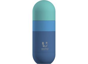 0842591043659 - Ad-N-Art Asobu - ORB - Edelstahl Isolierflasche mit Trinkbecher Pastellblau (SBV30 pastel blue)