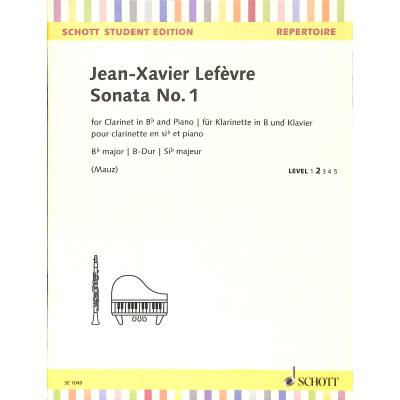 0842819101680 - Sonate 1 B-Dur