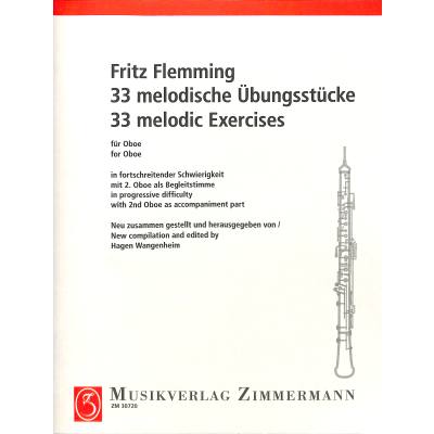 0842819105855 - 33 melodische Übungsstücke
