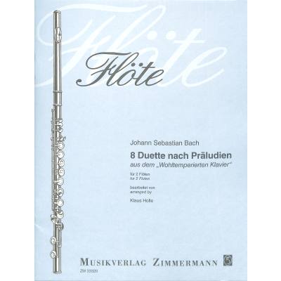 0842819112952 - 8 Duette nach Präludien aus dem wohltemperierten Klavier