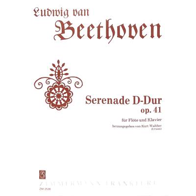 0842819114673 - Serenade D-Dur op 41