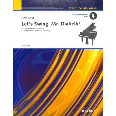 0842819115533 - Lets swing Mr Diabelli | 12 Jazzy pieces for Piano Duet