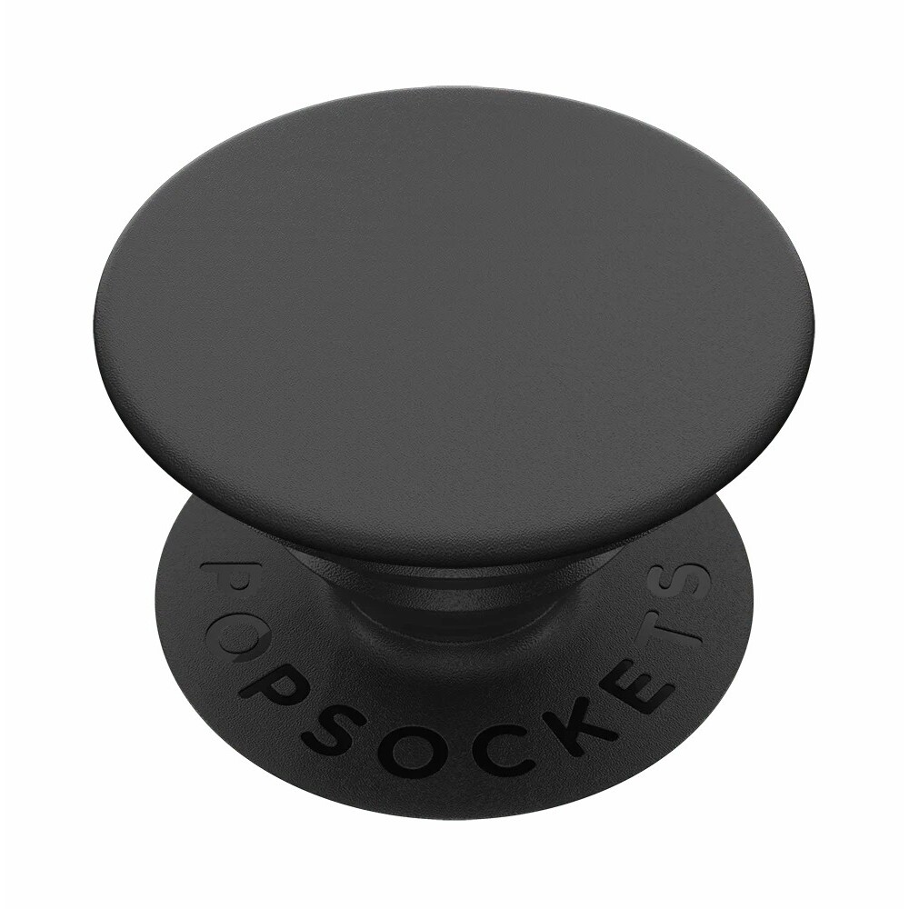 0842978135083 - PopSockets Swappable PopGrip - Multifunktioneller Halter für Handy - Schwarz