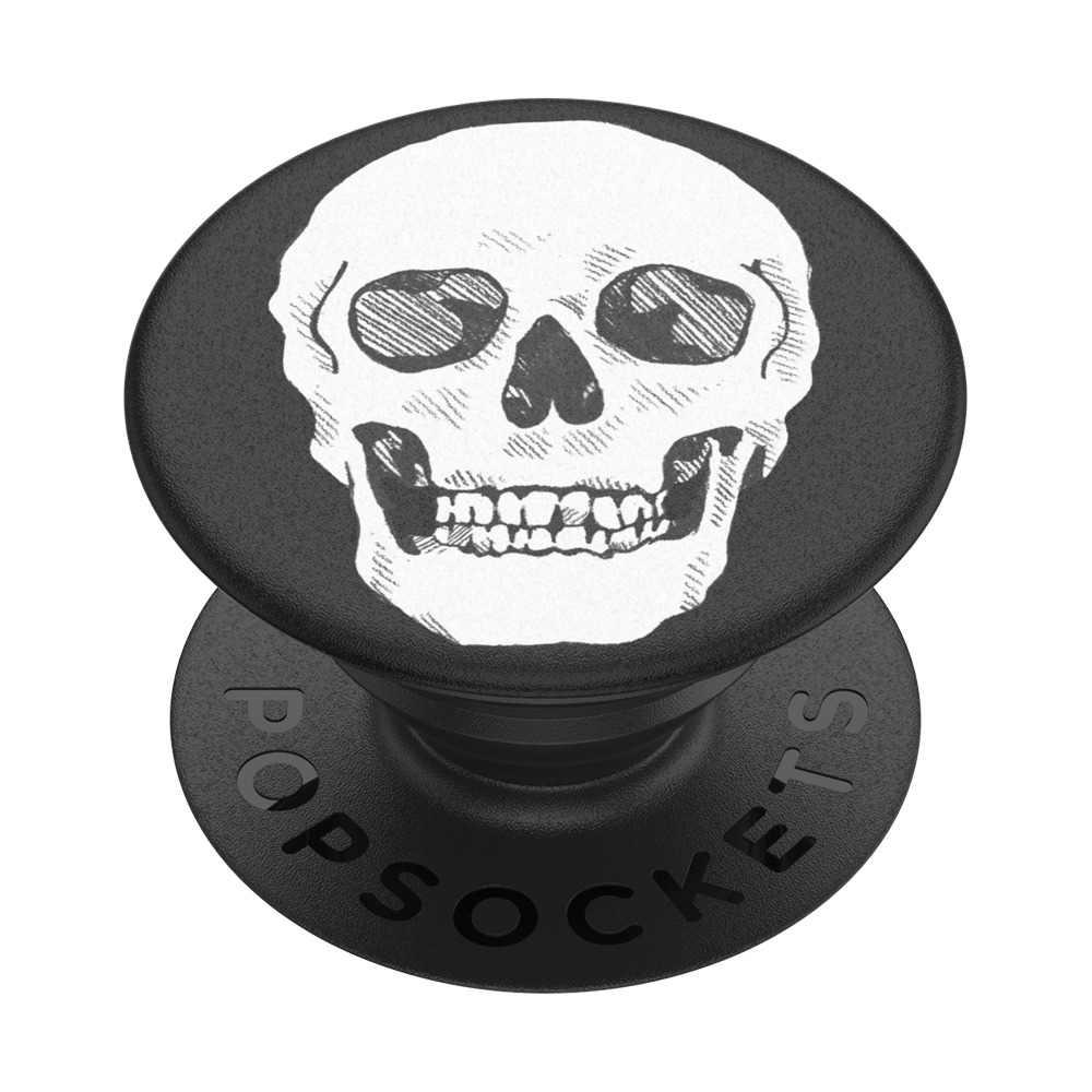 0842978190525 - PopSockets PopGrip - Shaky Bones White