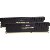 0843591014298 - 8GB (2x4GB) Vengeance DDR3-1600 CL9 (9-9-9-24) RAM Low Profile - Kit